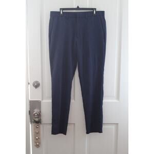 Men's Reaction Kenneth Cole Slim Fit Pants Size 36WX32L Color: Blue